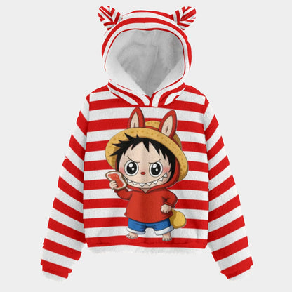 🧸 Title: Labubu SnugglePop™ Hoodie – Cute, Cozy & Ear-Resistible