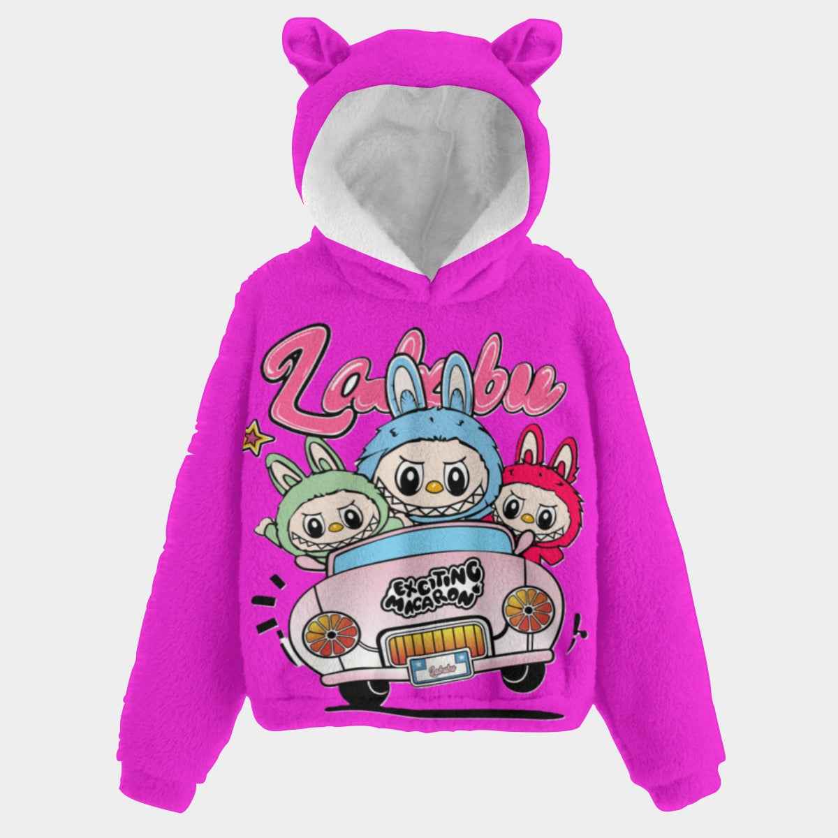 🧸 Labubu SnugglePop Hoodie – Cute, Cozy & Ear-Resistible