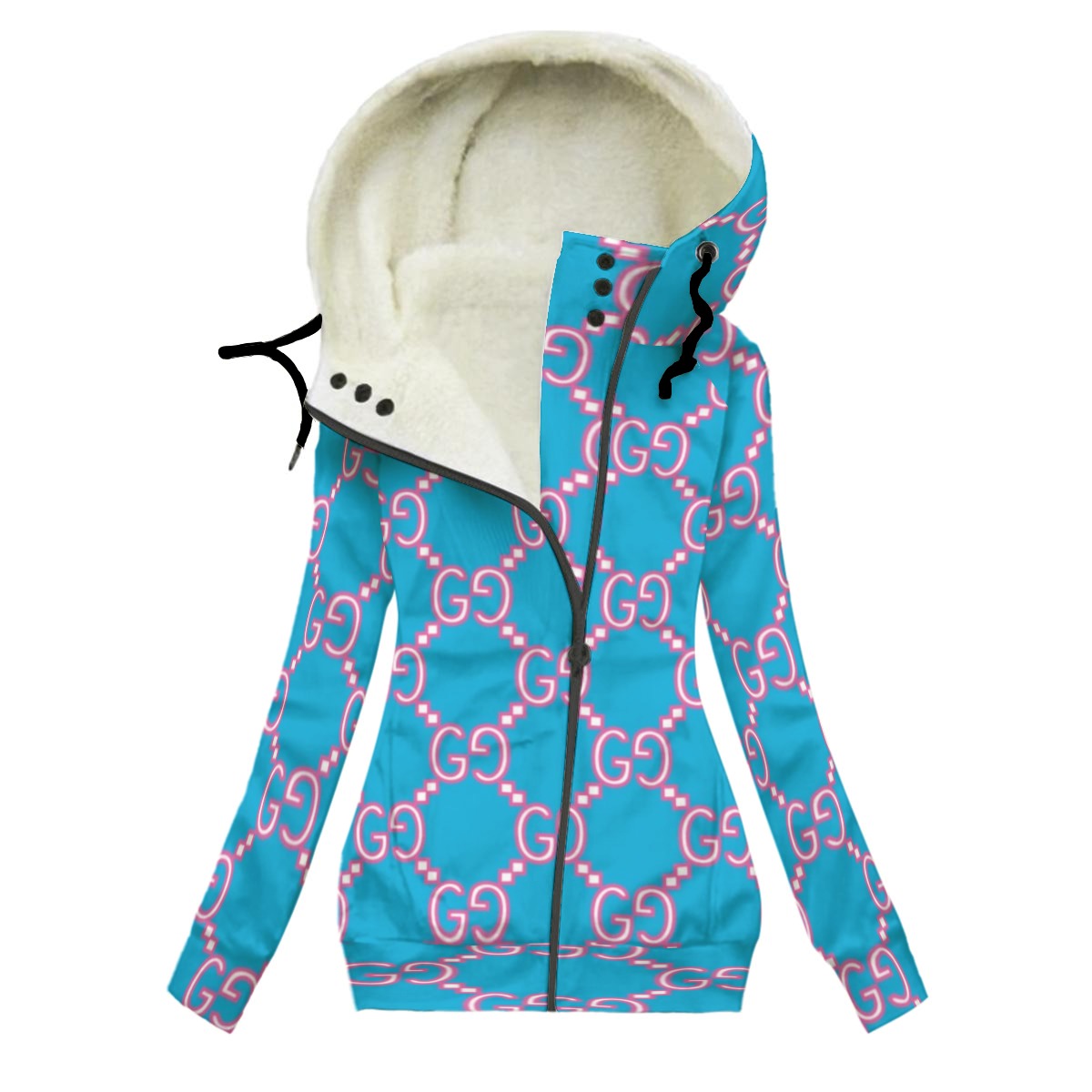 New and Exclusive Limited Edition Women's Long Jacket With Fleece Lining