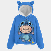 🧸Labubu SnugglePop Hoodie – Cute, Cozy & Ear-Resistible