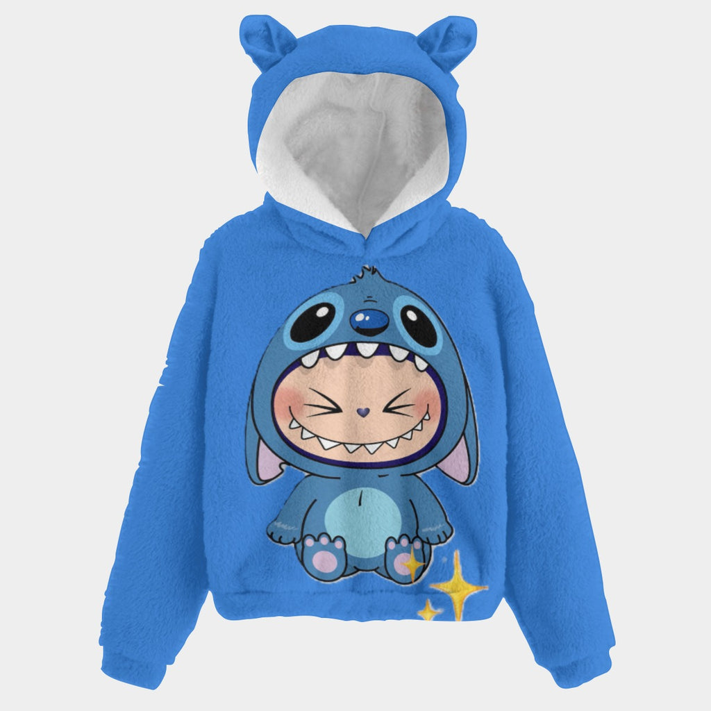 🧸Labubu SnugglePop Hoodie – Cute, Cozy & Ear-Resistible