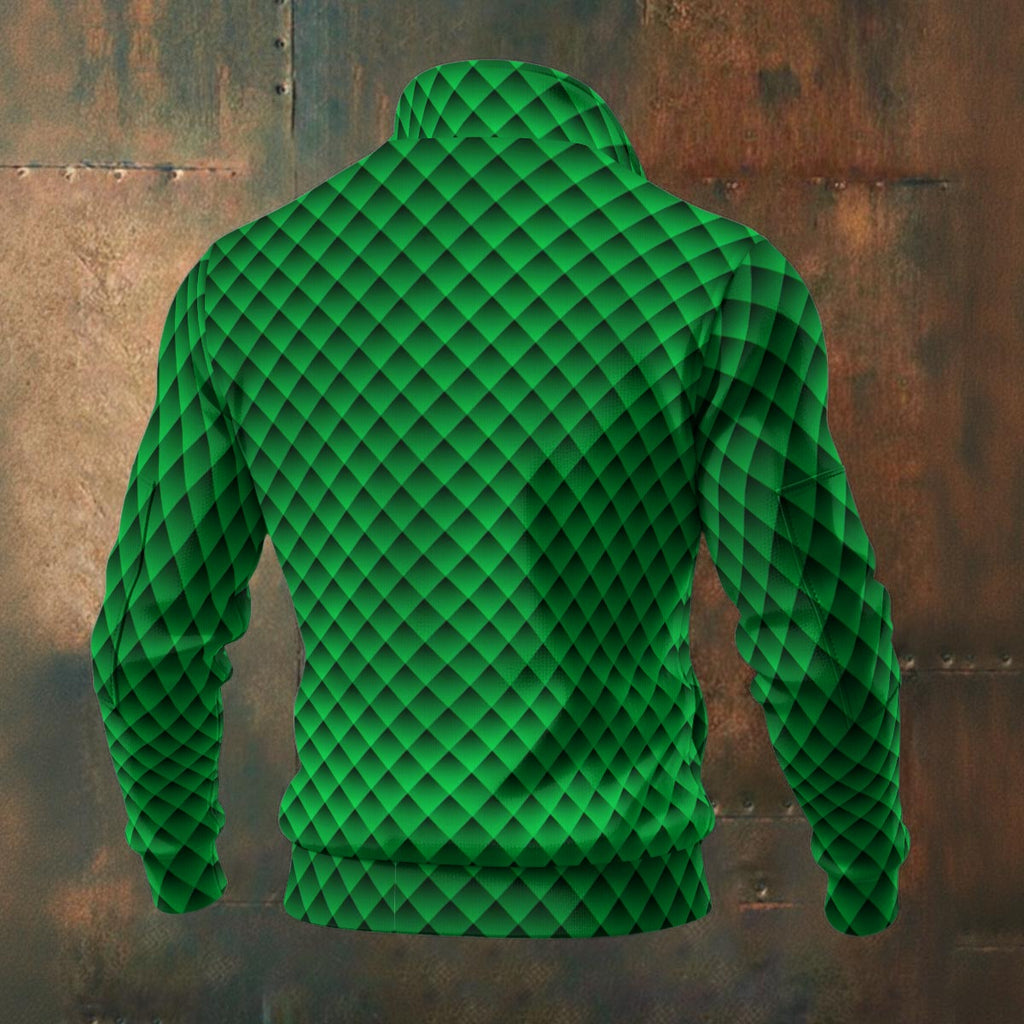 🧊“FrostFlex™ Knit Fleece — Built for Bold” - Men's Fleece Zip Jacket - Exclusive