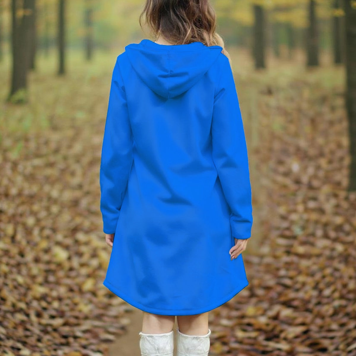 Exclusive Designed - Women's Long Hooded Dress