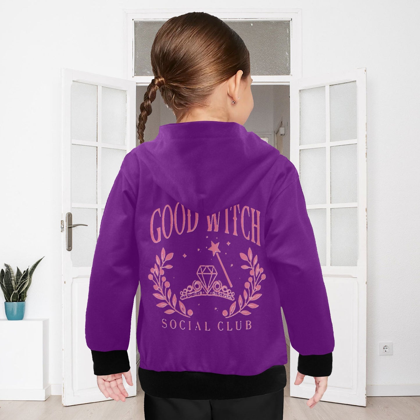EXCLUSIVE DESIGNS: WICKED - Munchkinland - Little Girls' Long Sleeve Hoodie