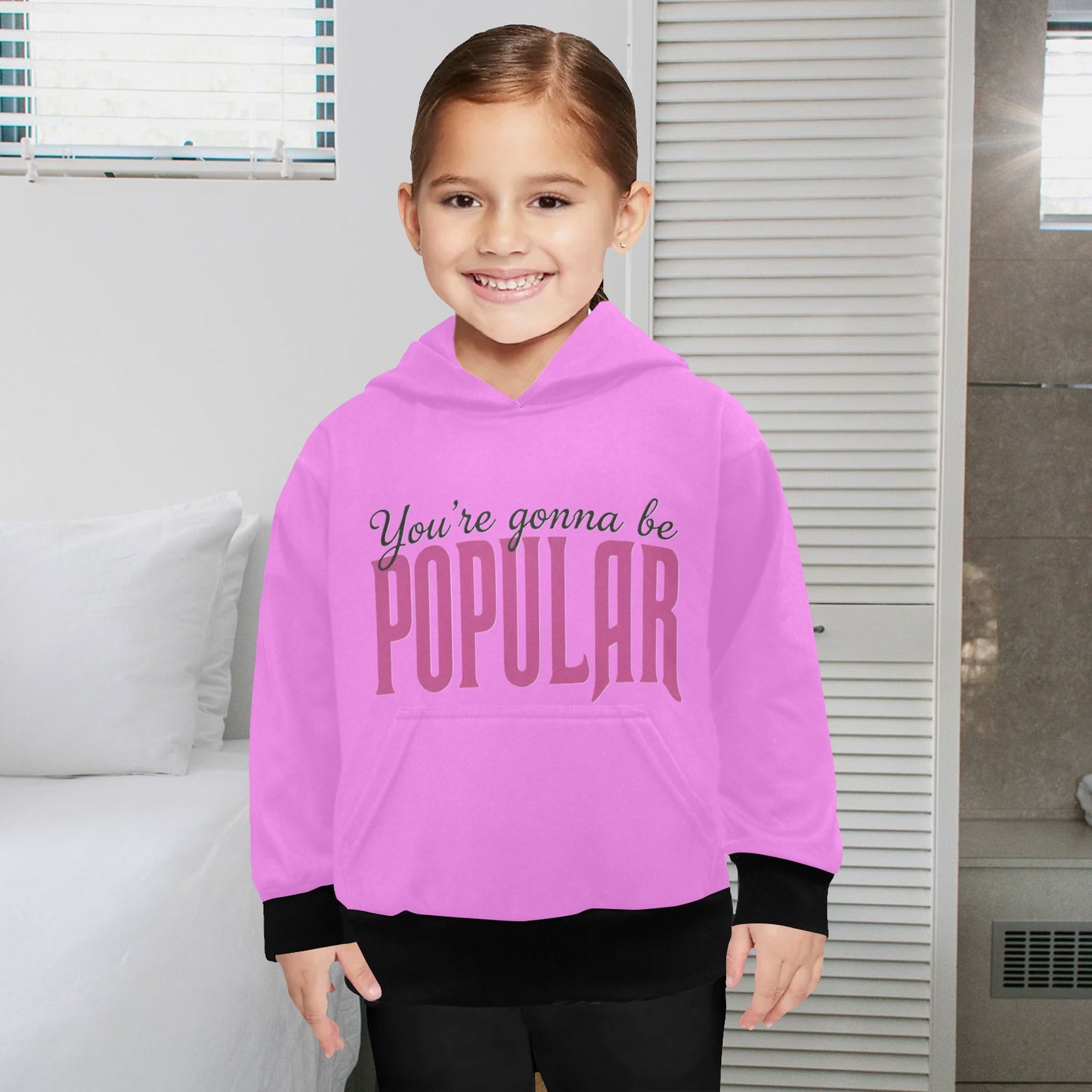 EXCLUSIVE DESIGNS: WICKED -  Little Girls' Long Sleeve Hoodie