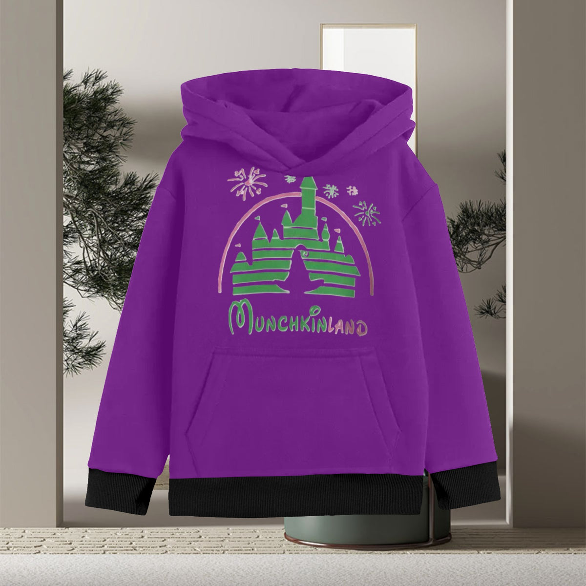 EXCLUSIVE DESIGNS: WICKED - Munchkinland - Little Girls' Long Sleeve Hoodie