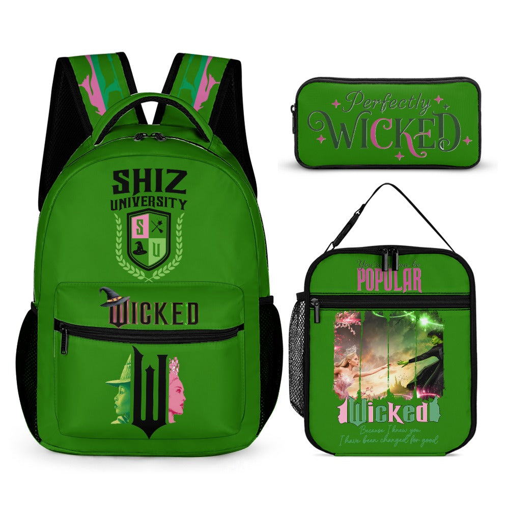 “Exclusive Wicked Backpack Bundle – Shiz University 3‑Piece Magic Set”