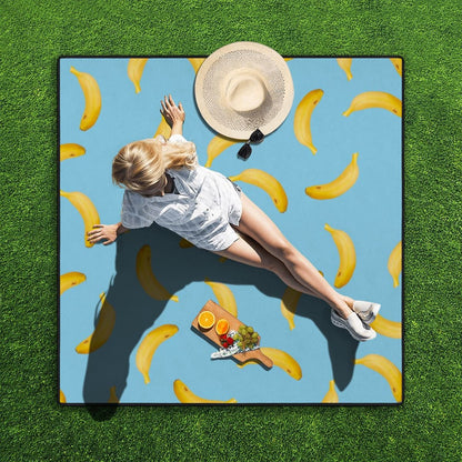 Bananana Design Outdoor Picnic Blanket