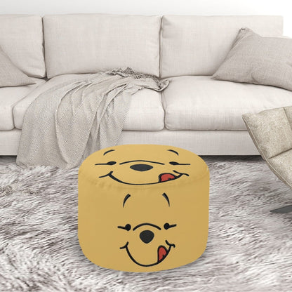 Pooh Bear Ottoman - Round Pouf Ottoman