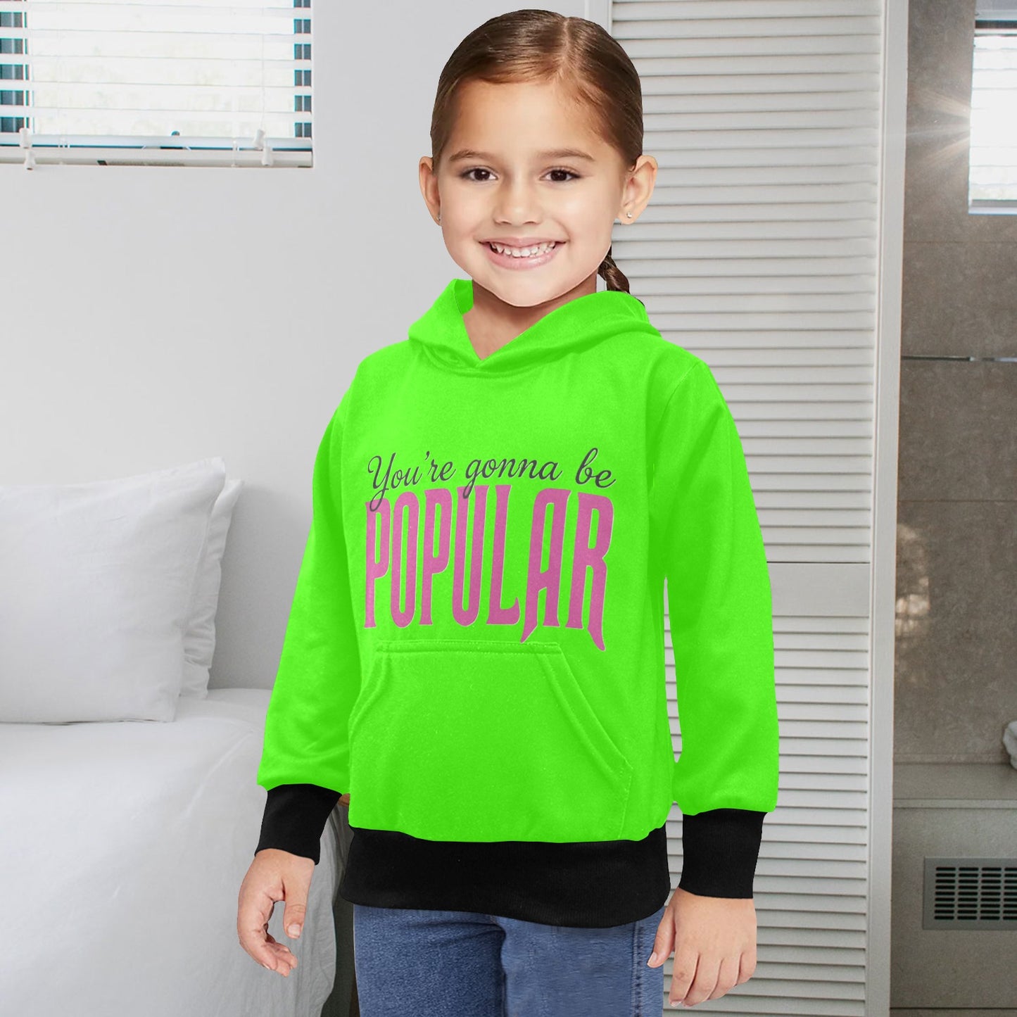 EXCLUSIVE DESIGNS: WICKED -  Little Girls' Long Sleeve Hoodie