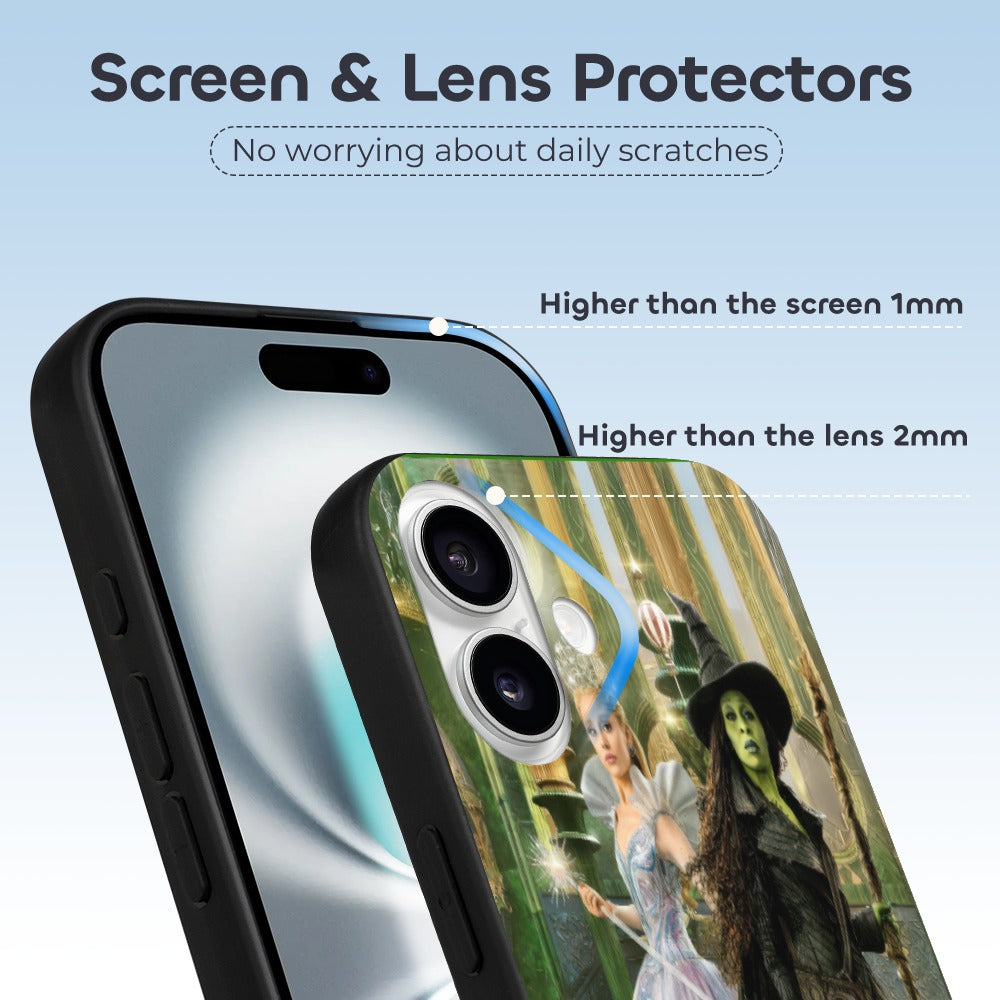 “Exclusive Wicked iPhone 16 Case – Sleek TPU Protection with Magical Flair” Case for iPhone 16 Series