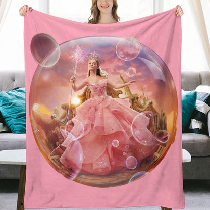 “Exclusive WICKED Flannel Blanket – Ultra‑Soft Magic in Multiple Designs & Sizes”