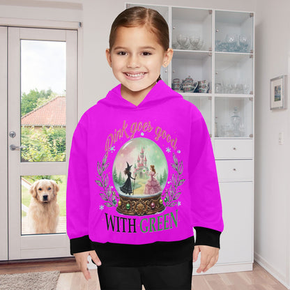 EXCLUSIVE DESIGNS: WICKED -  Little Girls' Long Sleeve Hoodie