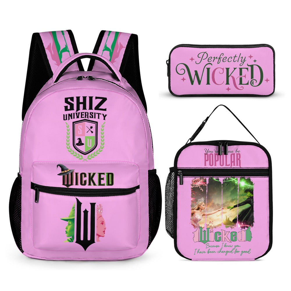 “Exclusive Wicked Backpack Bundle – Shiz University 3‑Piece Magic Set”