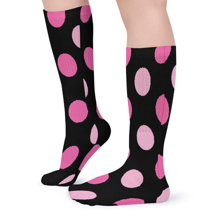 The Viral - POLKA DOT BREATHABLE STOCKINGS — PACK OF 5 (SAME PATTERN)