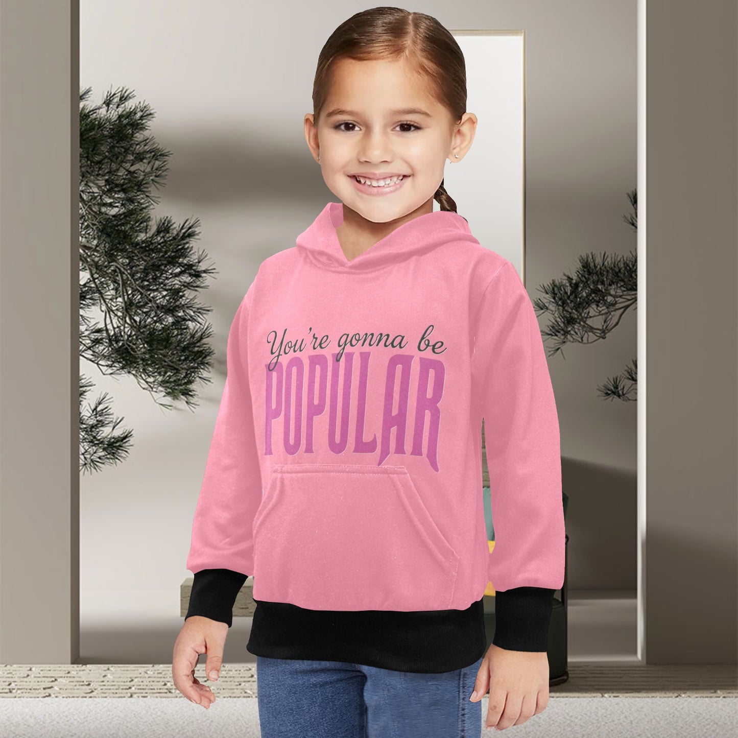 EXCLUSIVE DESIGNS: WICKED -  Little Girls' Long Sleeve Hoodie
