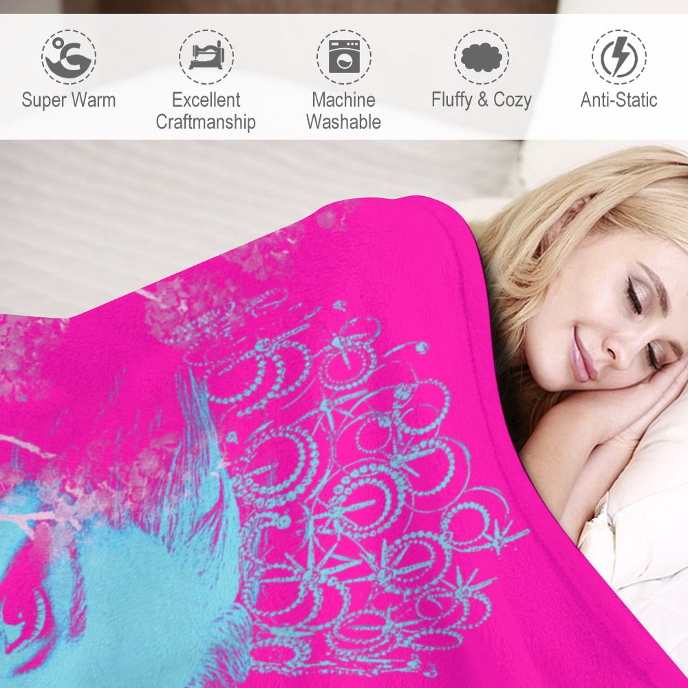 “Exclusive WICKED Flannel Blanket – Ultra‑Soft Magic in Multiple Designs & Sizes”