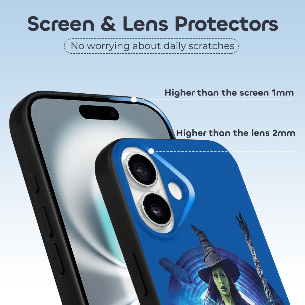 “Exclusive Wicked iPhone 16 Case – Sleek TPU Protection with Magical Flair” Case for iPhone 16 Series