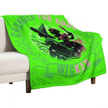 “Exclusive Wicked Flannel Blanket – Ultra‑Soft Magic in Multiple Designs & Sizes”