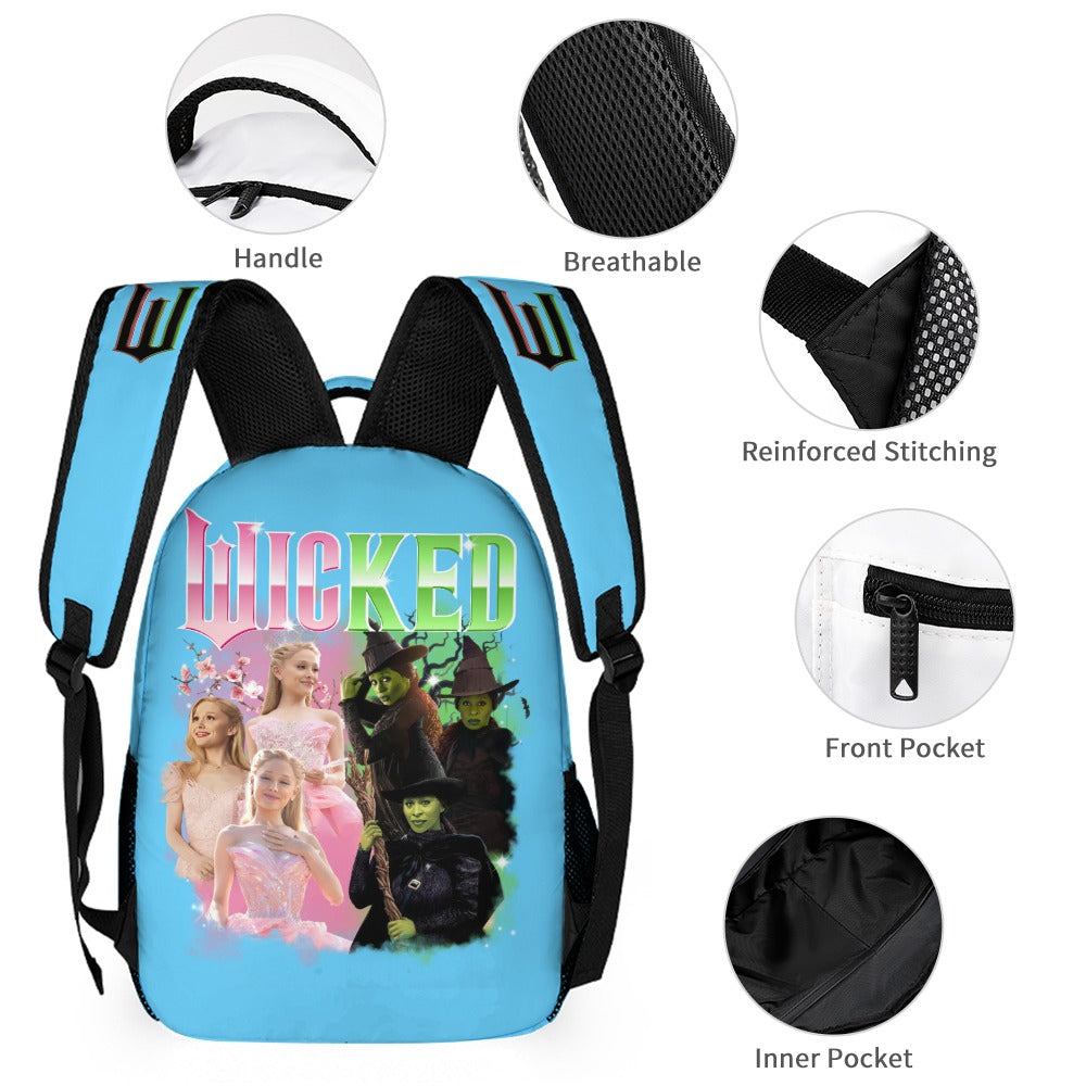 “Exclusive Wicked Backpack Bundle – Shiz University 3‑Piece Magic Set” BACKPACK BUNDLE SETS