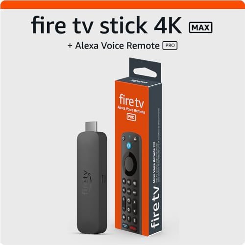 Amazon Fire TV Stick Alexa+, 4K Max streaming device, with AI-powered Fire TV Search, supports Wi-Fi 6E, free live TV without cable or satellite, find shows faster with Alexa+