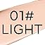 Under Eye Brightener with Brush, Colored Clay CC Undereye Corrector for Dark Circles, Conceal Brighten Hydrating Under Eye Skin, Skin Concealer Color Correcting for Women(Light Beige)
