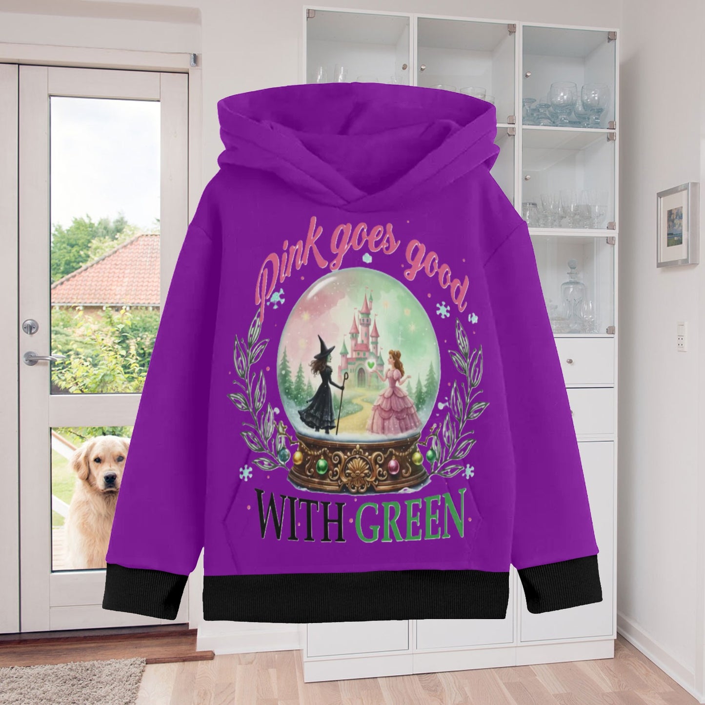 EXCLUSIVE DESIGNS: WICKED -  Little Girls' Long Sleeve Hoodie