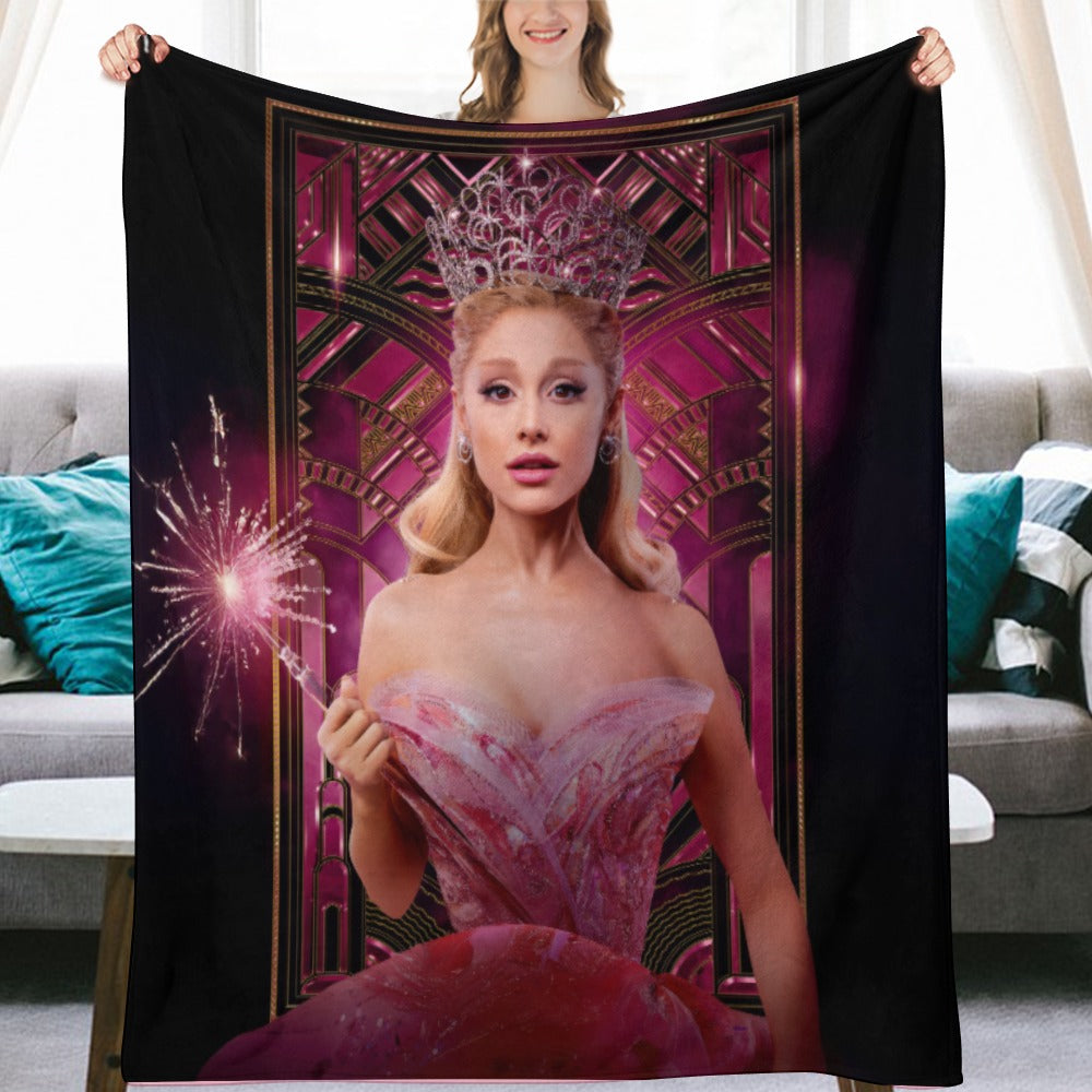 “Exclusive WICKED Flannel Blanket – Ultra‑Soft Magic in Multiple Designs & Sizes”