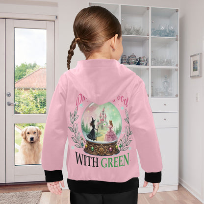 EXCLUSIVE DESIGNS: WICKED -  Little Girls' Long Sleeve Hoodie