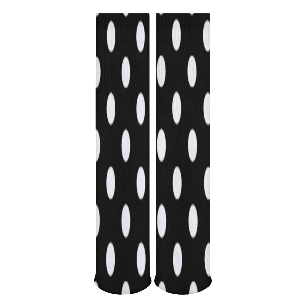The Viral - POLKA DOT BREATHABLE STOCKINGS — PACK OF 5 (SAME PATTERN)