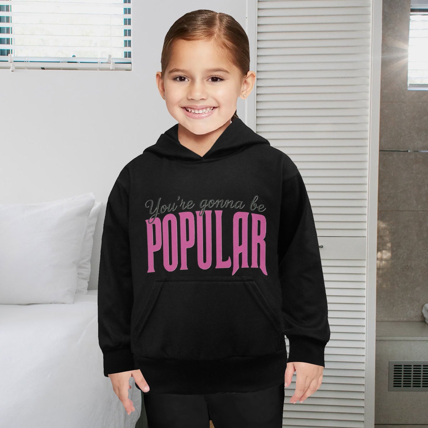 EXCLUSIVE DESIGNS: WICKED -  Little Girls' Long Sleeve Hoodie