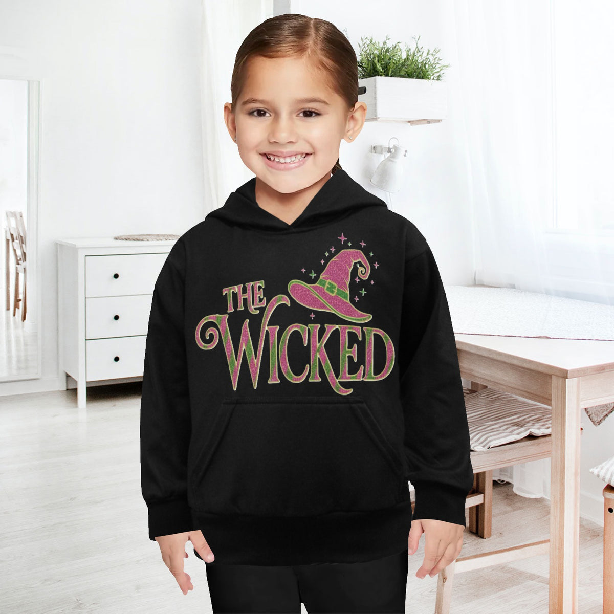EXCLUSIVE DESIGNS: WICKED - Little Girls' Long Sleeve Hoodies