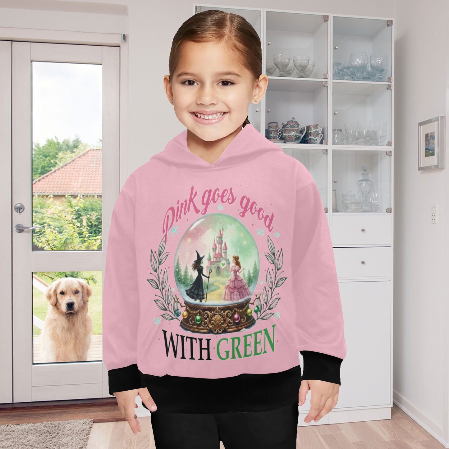 EXCLUSIVE DESIGNS: WICKED -  Little Girls' Long Sleeve Hoodie