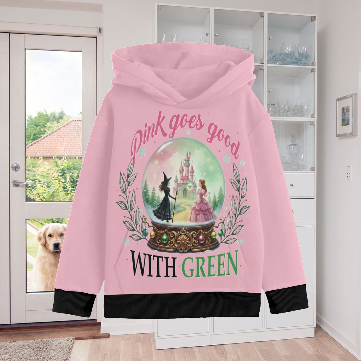 EXCLUSIVE DESIGNS: WICKED -  Little Girls' Long Sleeve Hoodie