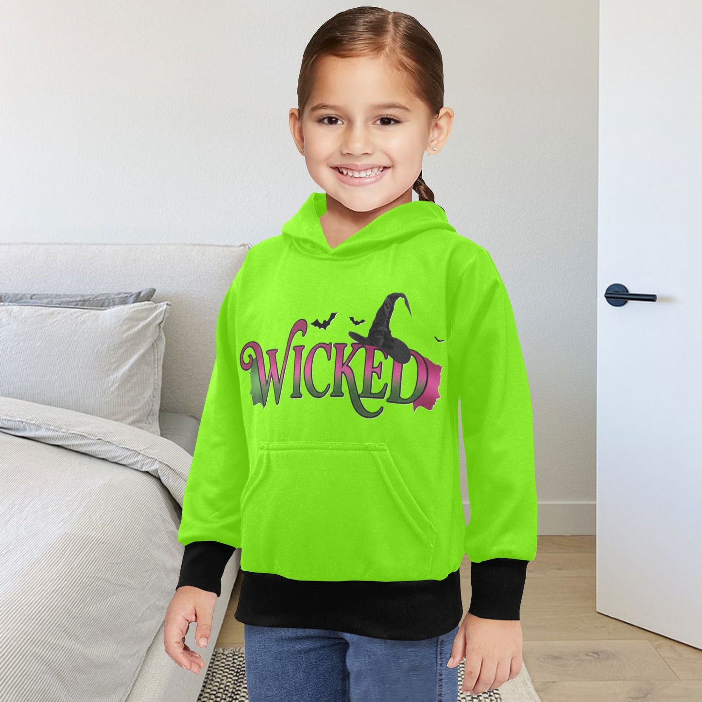 EXCLUSIVE DESIGNS: WICKED - Munchkinland - Little Girls' Long Sleeve Hoodie