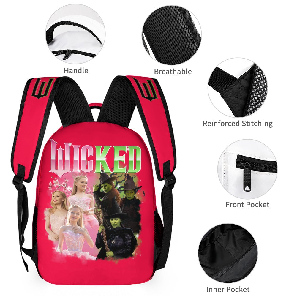 “Exclusive Wicked Backpack Bundle – Shiz University 3‑Piece Magic Set” BACKPACK BUNDLE SETS