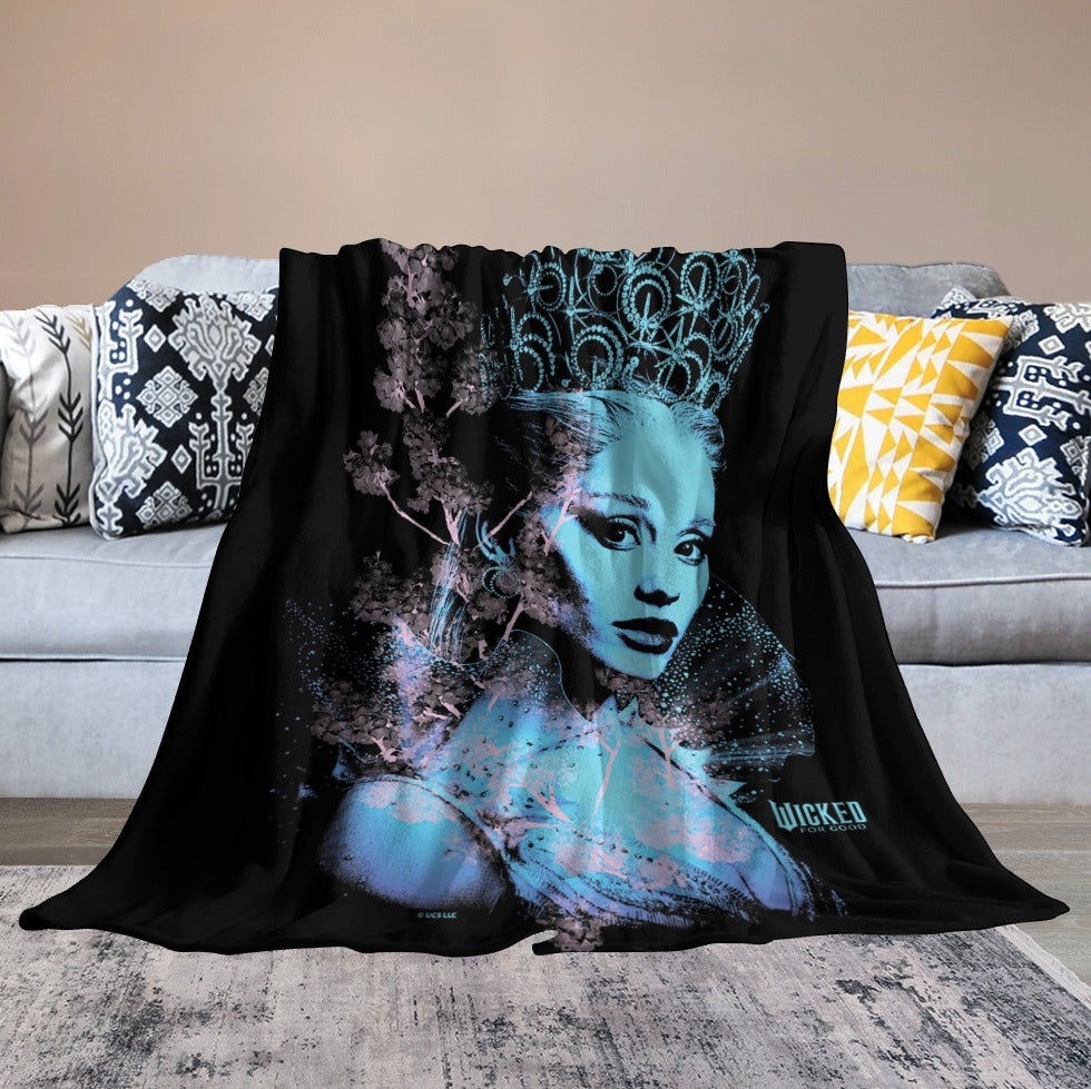 “Exclusive WICKED Flannel Blanket – Ultra‑Soft Magic in Multiple Designs & Sizes”