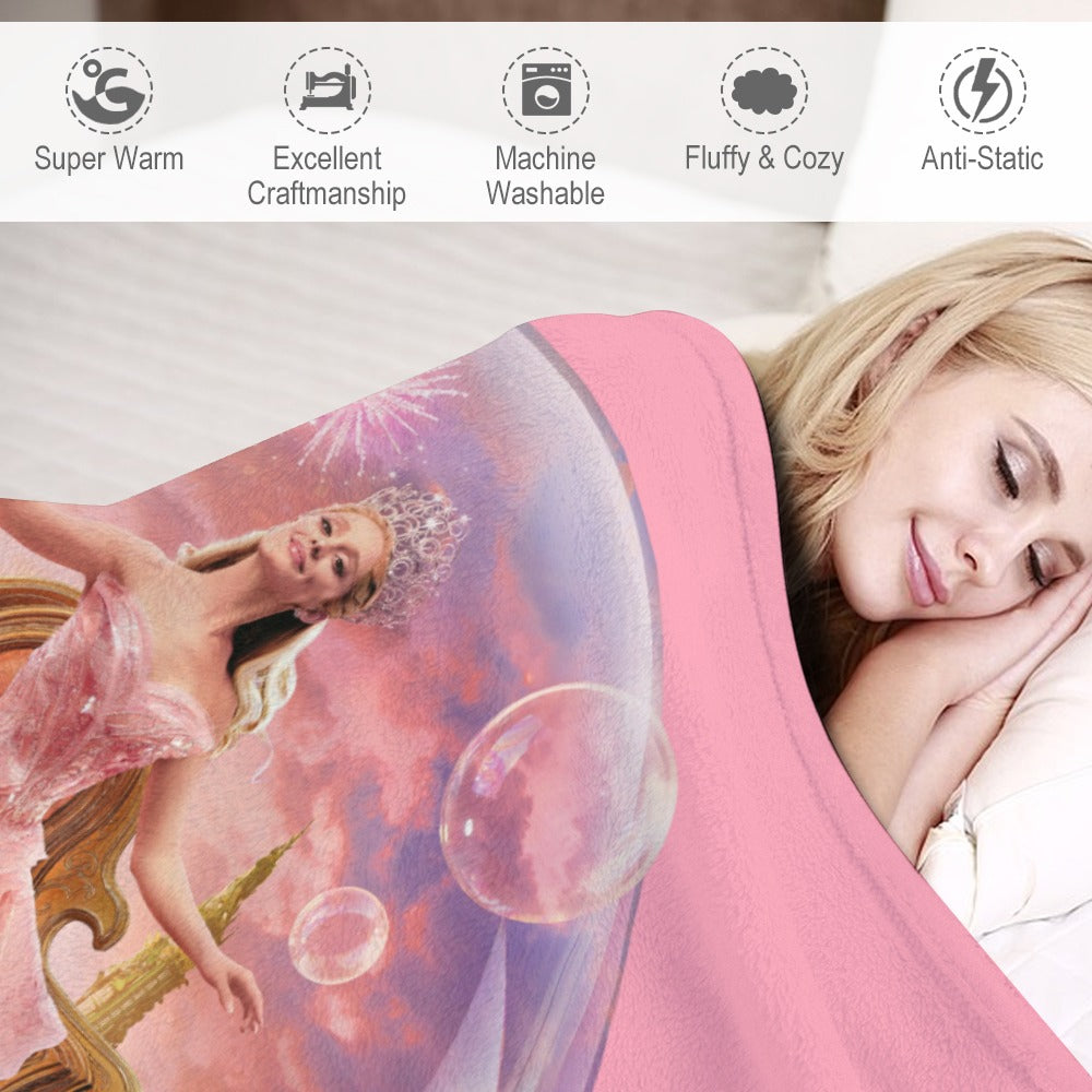 “Exclusive WICKED Flannel Blanket – Ultra‑Soft Magic in Multiple Designs & Sizes”