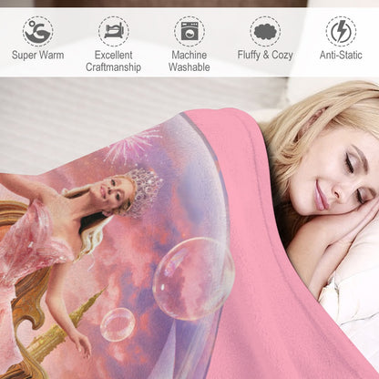 “Exclusive WICKED Flannel Blanket – Ultra‑Soft Magic in Multiple Designs & Sizes”