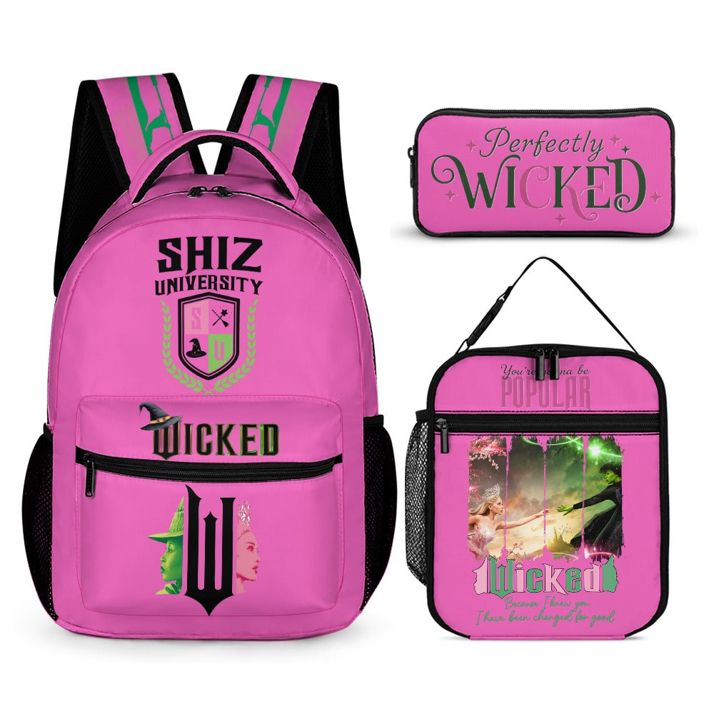 “Exclusive Wicked Backpack Bundle – Shiz University 3‑Piece Magic Set”