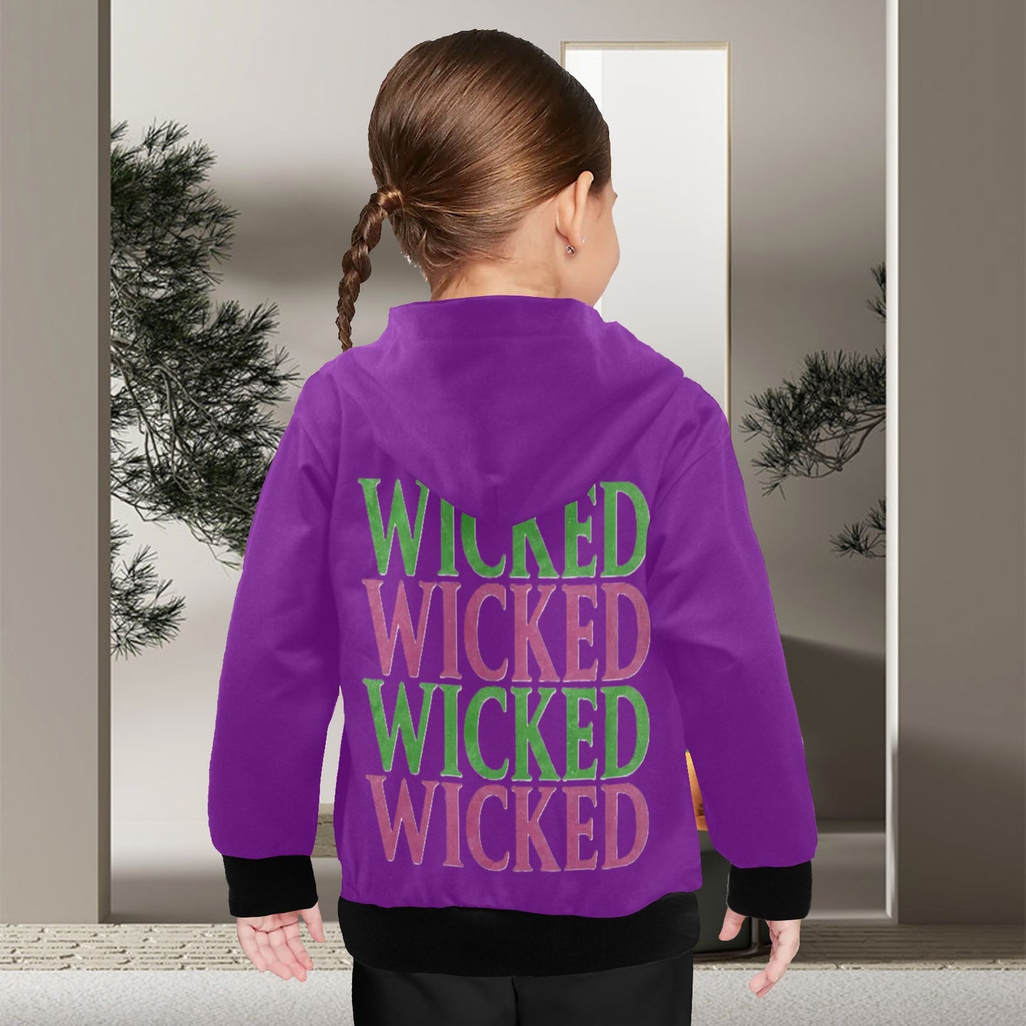 EXCLUSIVE DESIGNS: WICKED - Munchkinland - Little Girls' Long Sleeve Hoodie