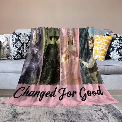 “Exclusive WICKED Flannel Blanket – Ultra‑Soft Magic in Multiple Designs & Sizes”