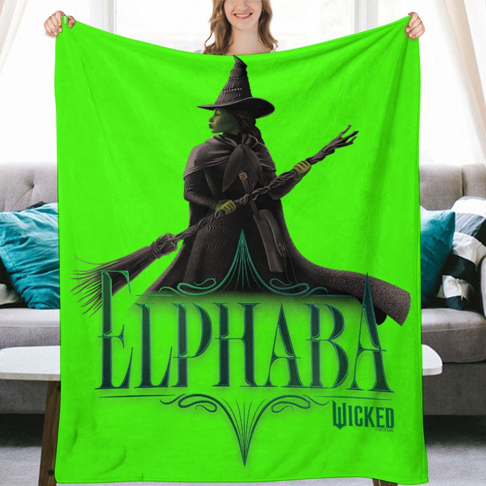 “Exclusive WICKED Flannel Blanket – Ultra‑Soft Magic in Multiple Designs & Sizes”
