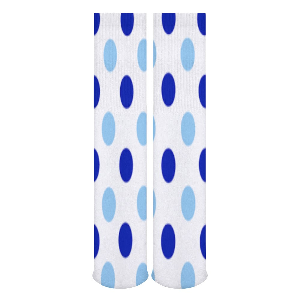 The Viral - POLKA DOT BREATHABLE STOCKINGS — PACK OF 5 (SAME PATTERN)