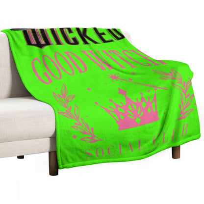 “Exclusive Wicked Flannel Blanket – Ultra‑Soft Magic in Multiple Designs & Sizes”