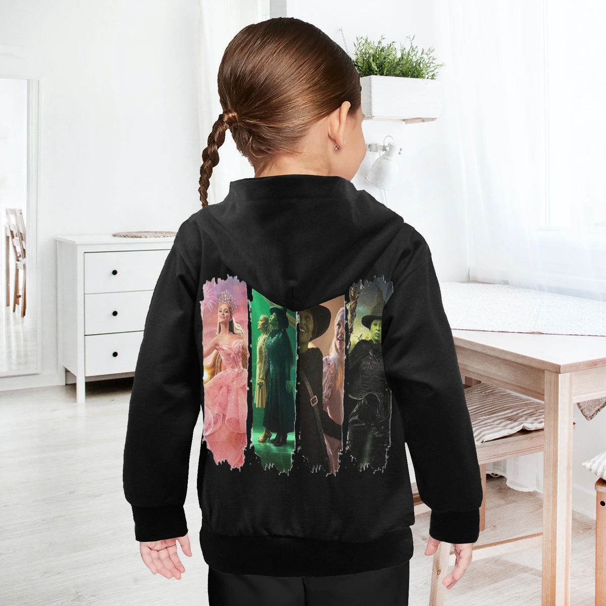 EXCLUSIVE DESIGNS: WICKED - Little Girls' Long Sleeve Hoodies