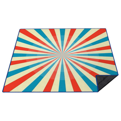 Outdoor Beach/Picnic Blanket - Big Top Circus Design
