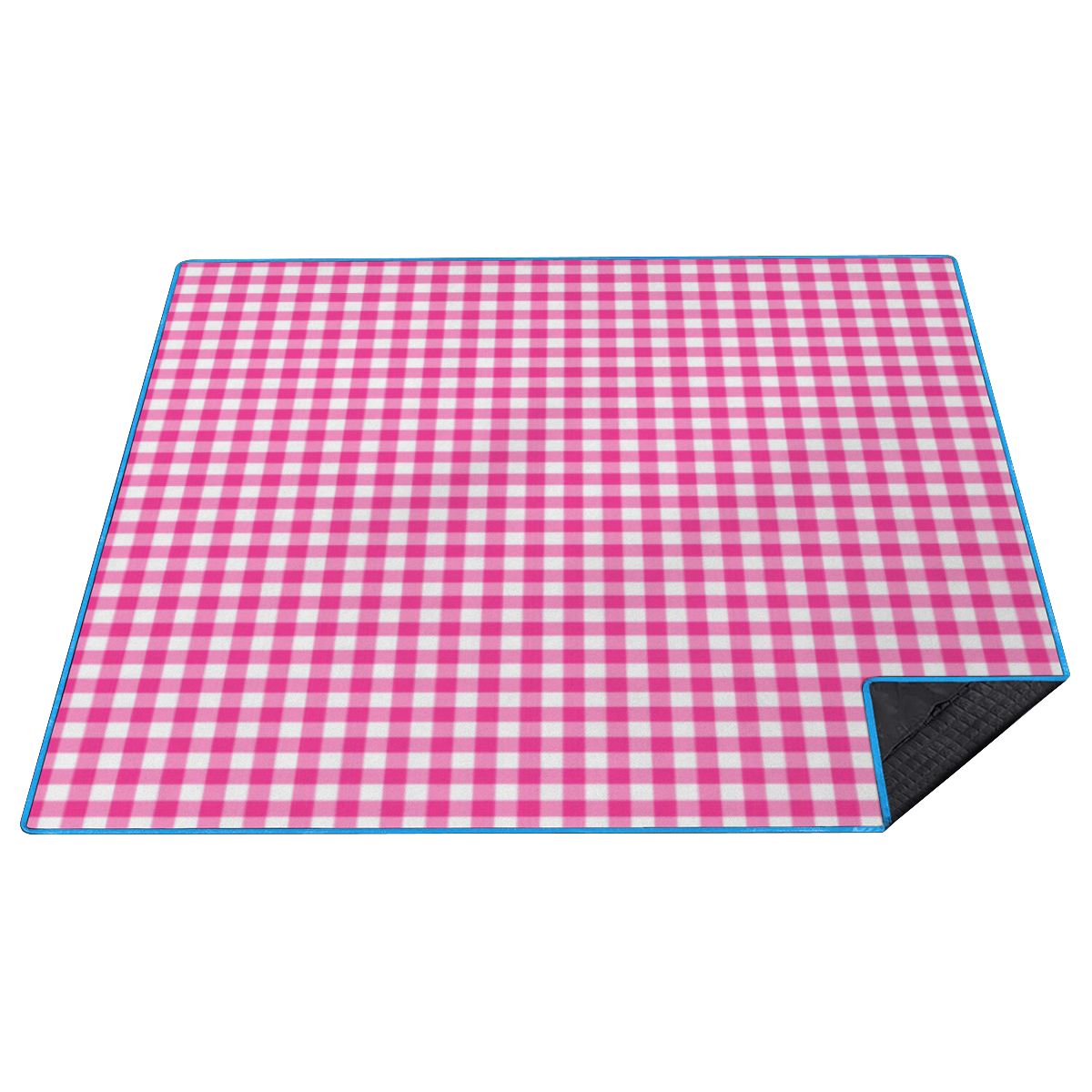 Outdoor Beach/Picnic Blanket (Checker Pink)