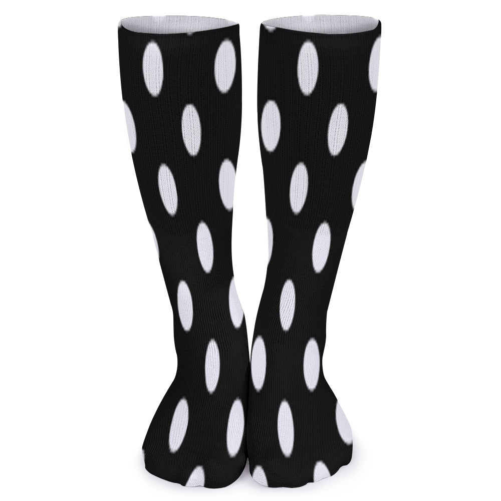 The Viral - POLKA DOT BREATHABLE STOCKINGS — PACK OF 5 (SAME PATTERN)