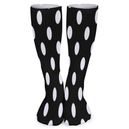 The Viral - POLKA DOT BREATHABLE STOCKINGS — PACK OF 5 (SAME PATTERN)